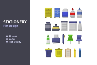 Stationery Icon Pack