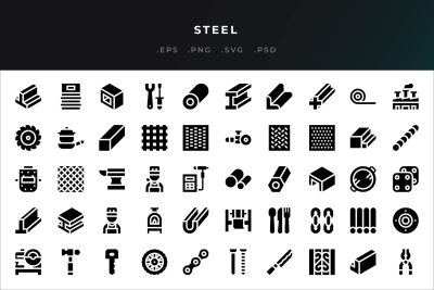 Steel Icons