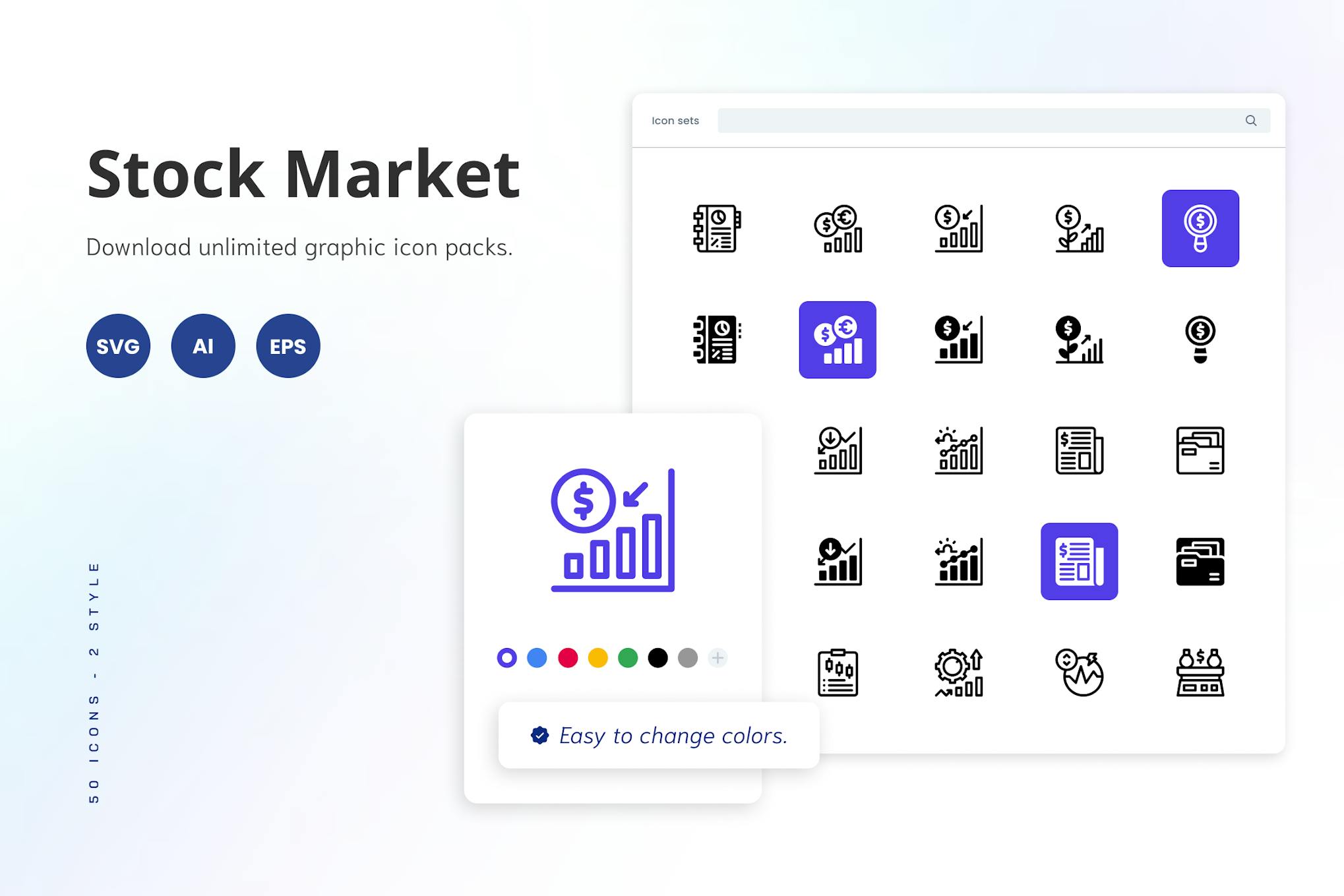 Stock Market Icons