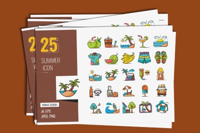 Summer Icon Design
