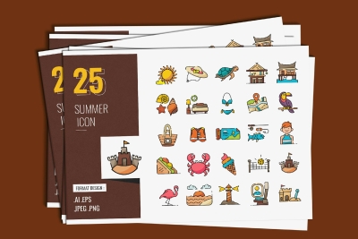 Summer Icon Design Ver. 2