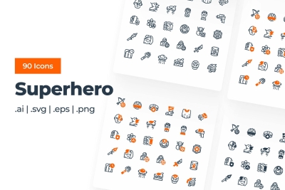 Superhero - Icon Pack