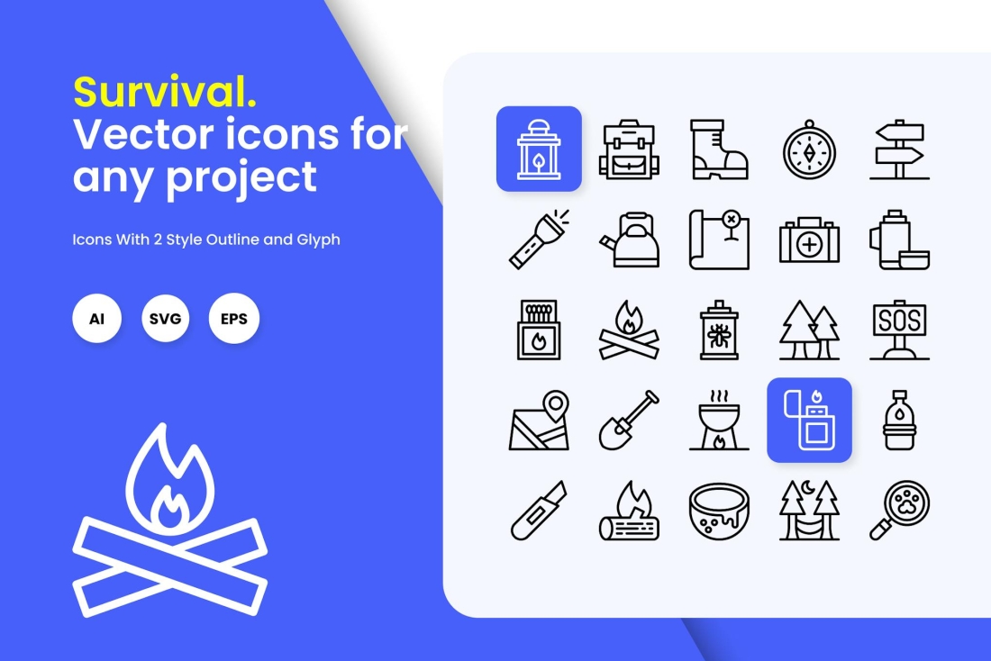 Survival Icons