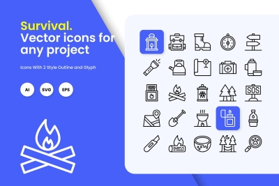 Survival Icons