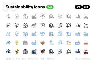 Sustainability Icons Vol. 2