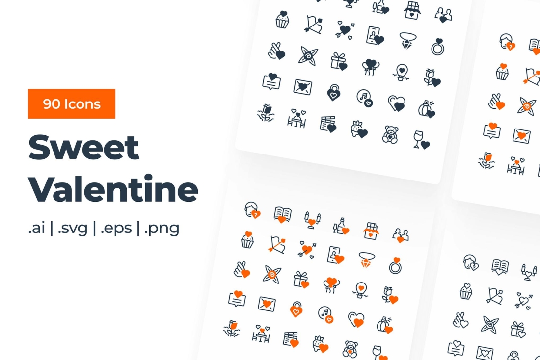 Sweet Valentine - Icon Pack