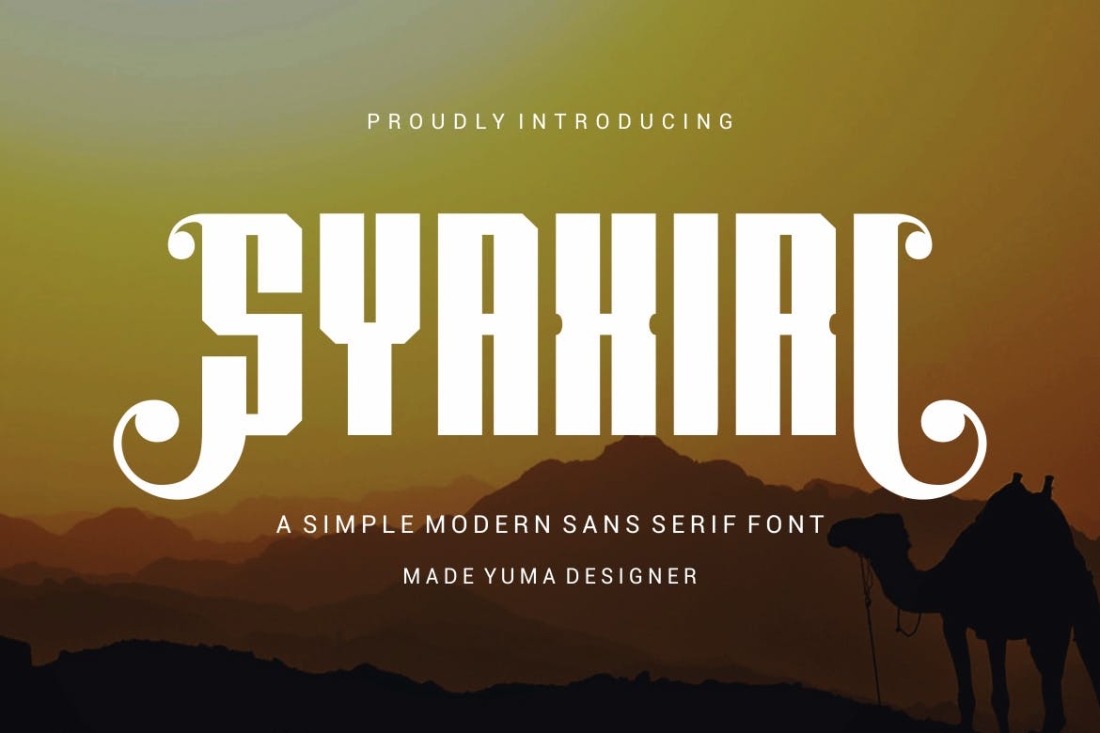 Syaxiri Font