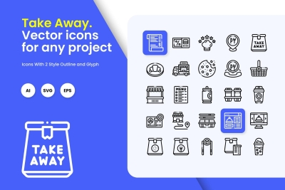 Take Away Icons