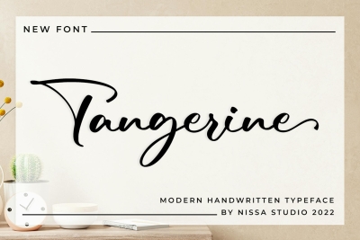 Tangerine - Elegant Script Font