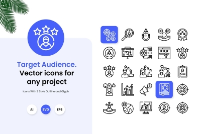 Target Audience Icons
