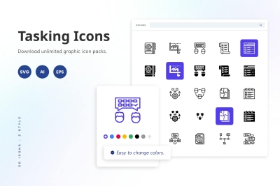 Tasking Icons