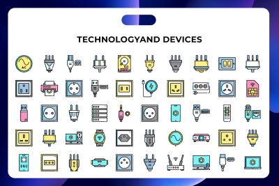 Technology and Devices Icons