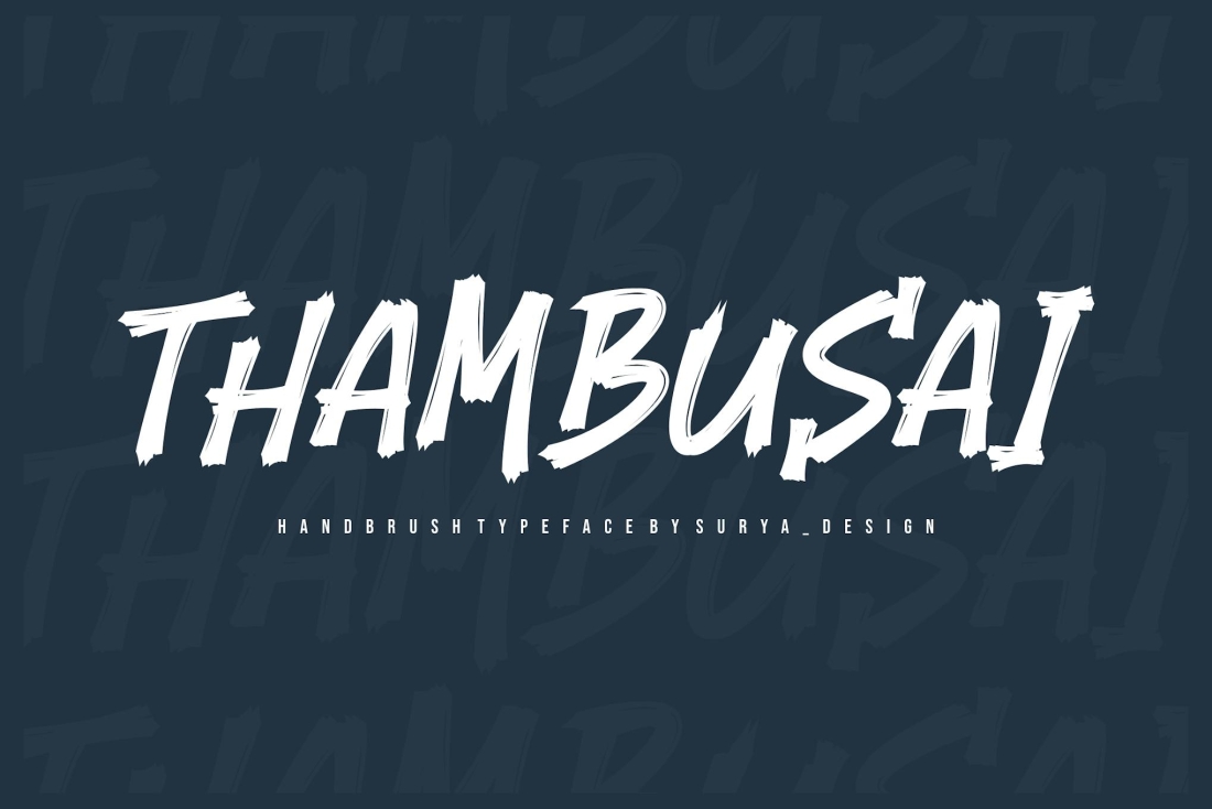 Thambusai Fonts