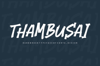 Thambusai Fonts