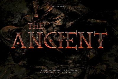 The Ancient - Medieval Sans Typeface