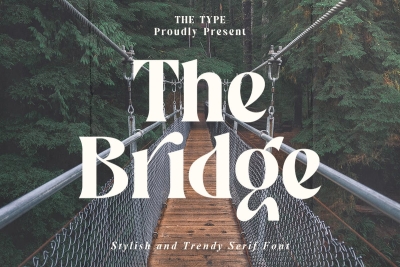 The Bridge - Stylish And Trendy Typeface