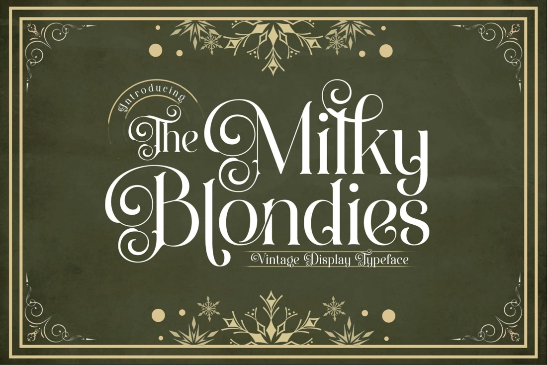 The Milky Blondies