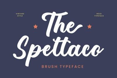 The Spettaco - Vintage Lettering Font