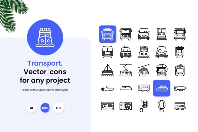 Transport Icons