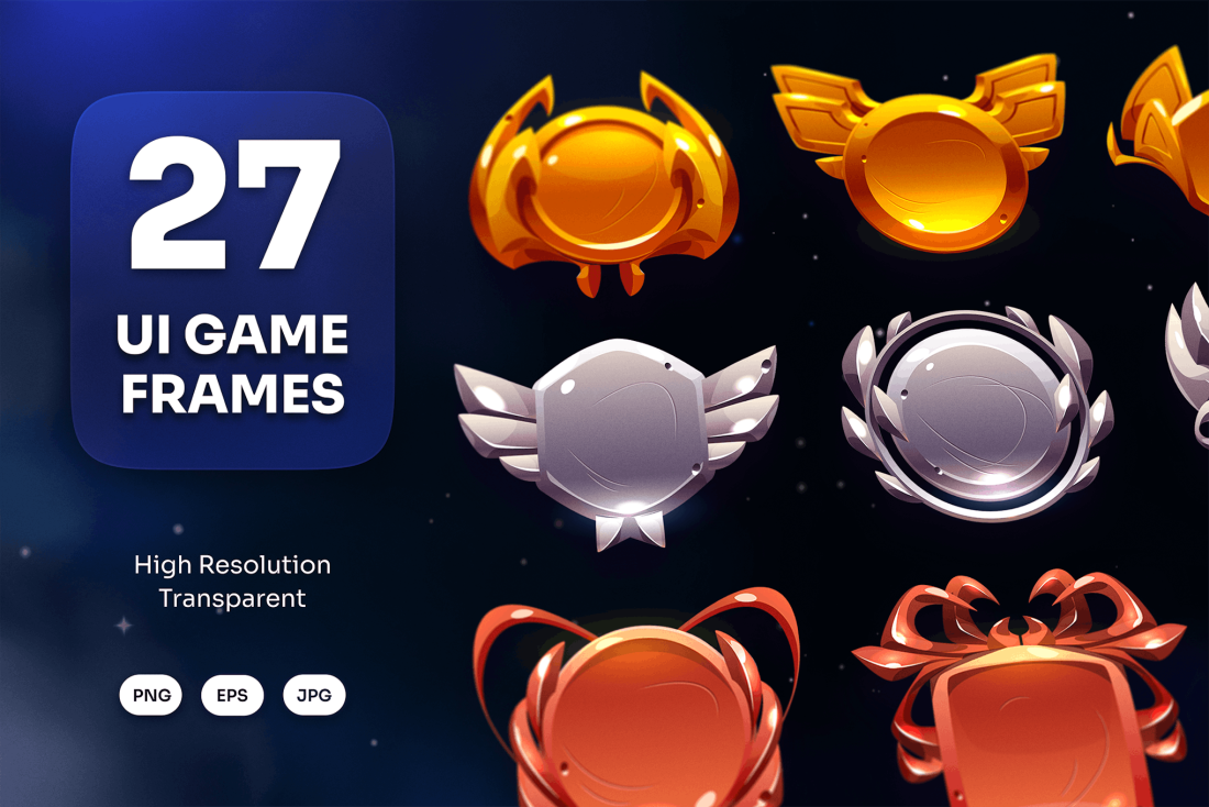 UI Game Frames Vol.9