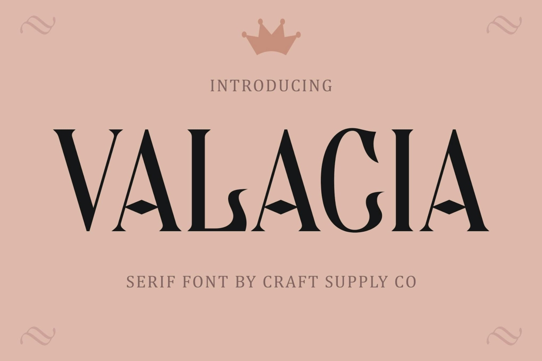 Valacia – Display Serif