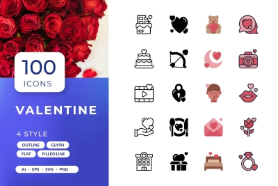 Valentine Icons