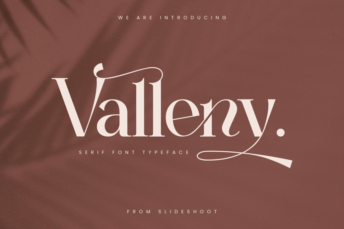 Valleny Serif  Font