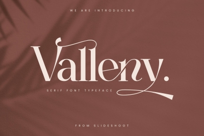 Valleny Serif  Font