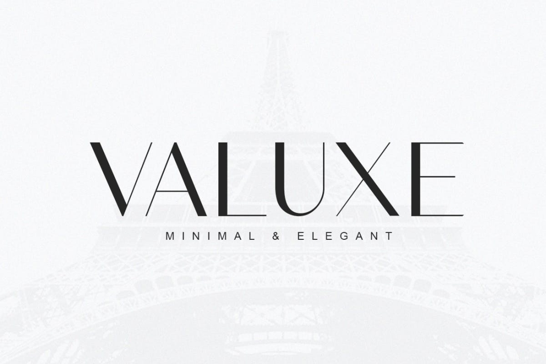 Valuxe - Minimal & Elegant