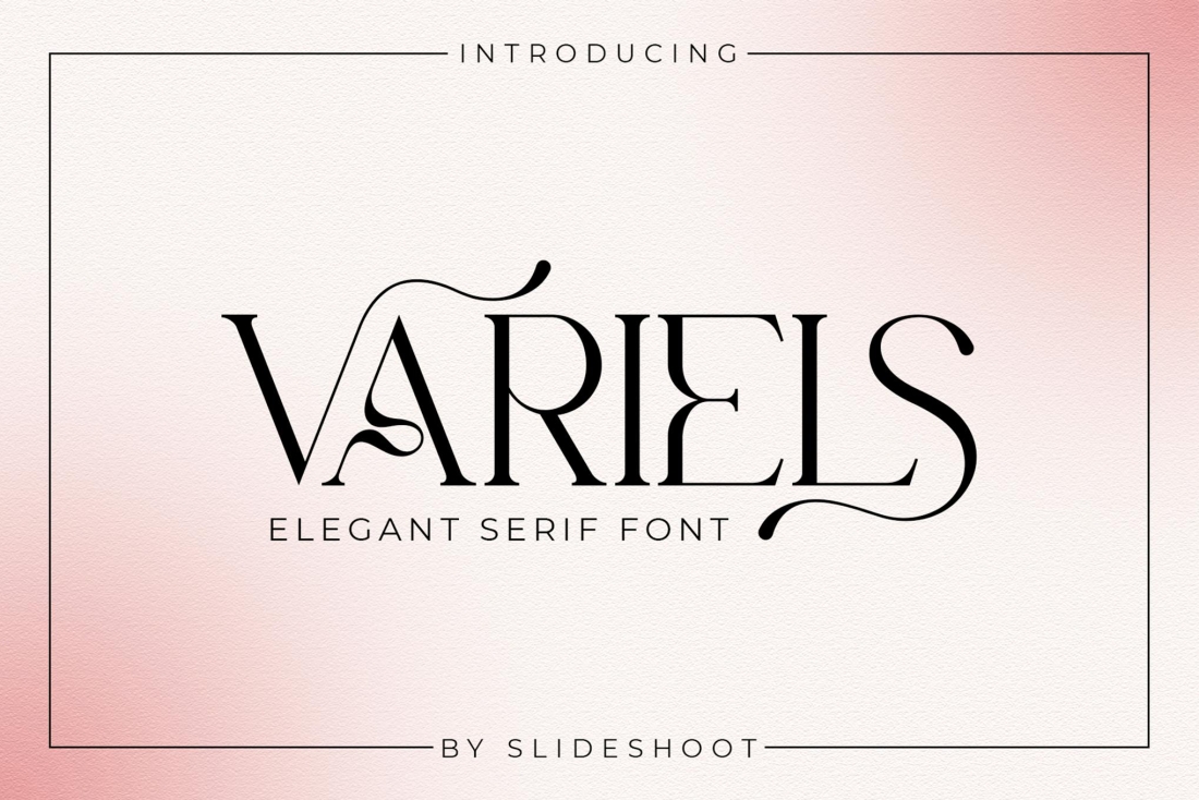 Variels Elegant Serif Font