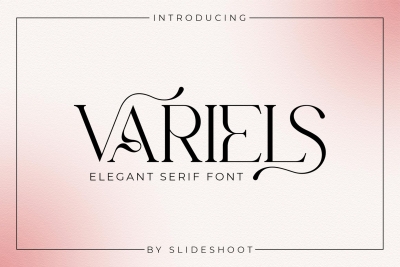 Variels Elegant Serif Font