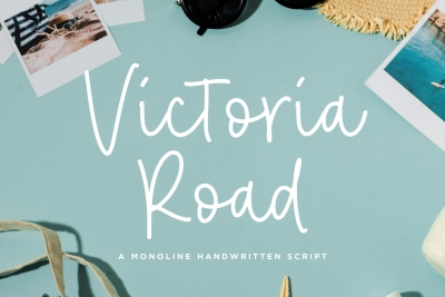 Victoria Road Script Font