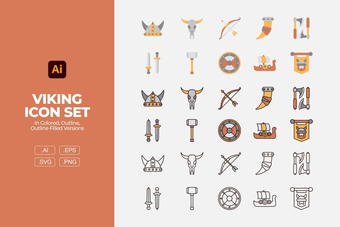 Viking Icon Set