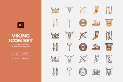 Viking Icon Set