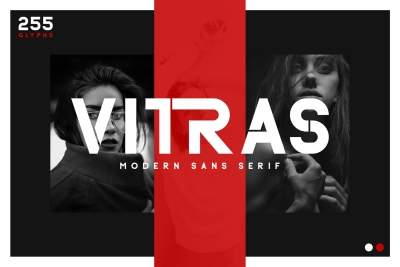 Vitras Sans Serif Font