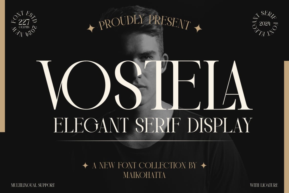 Vostela - Elegant Serif Display