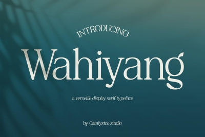 Wahiyang Display Serif Font