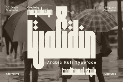Walidin - Traditional Arabic Kufi Font