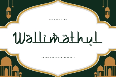 Wallimathul Font