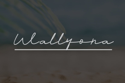 Wallyona Font