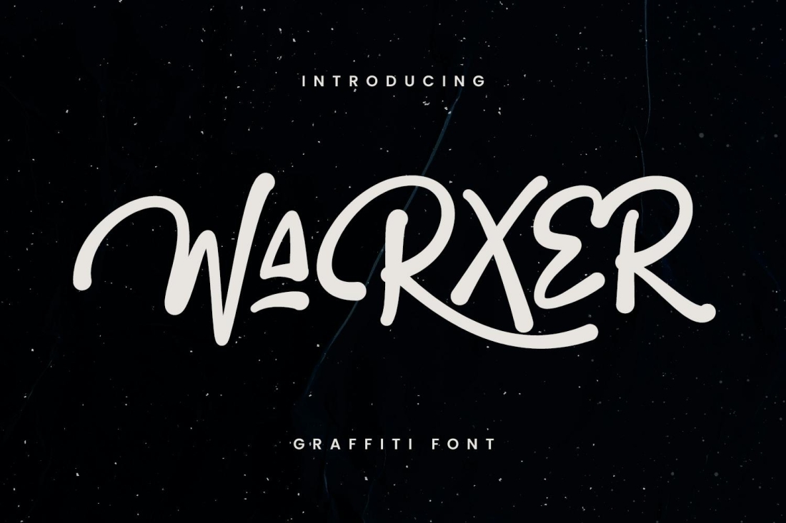 Warxer Graffiti Font