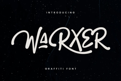 Warxer Graffiti Font