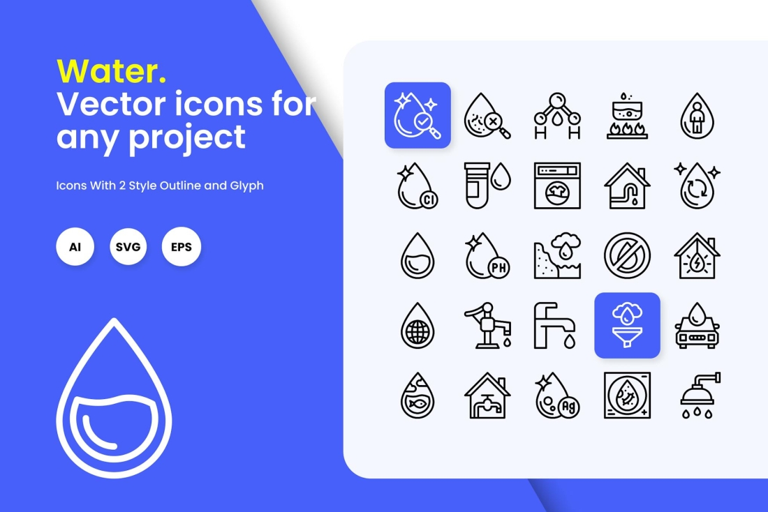 Water Icons