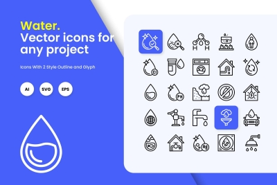Water Icons