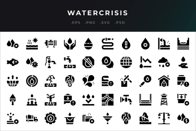 Watercrisis Icons