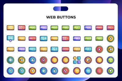 Web Buttons Icons