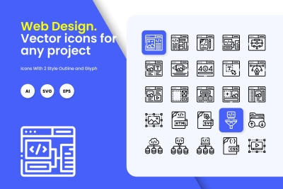 Web Design Icons
