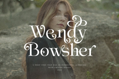 Wendy Bowsher Stylish Serif
