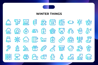 Winter Things Icons