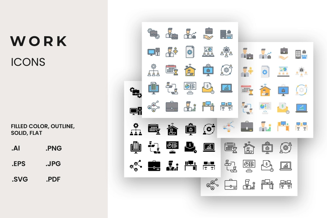 Work Icons